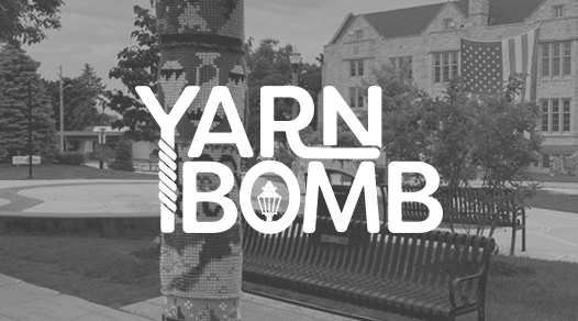 Two Rivers Yarn Bomb